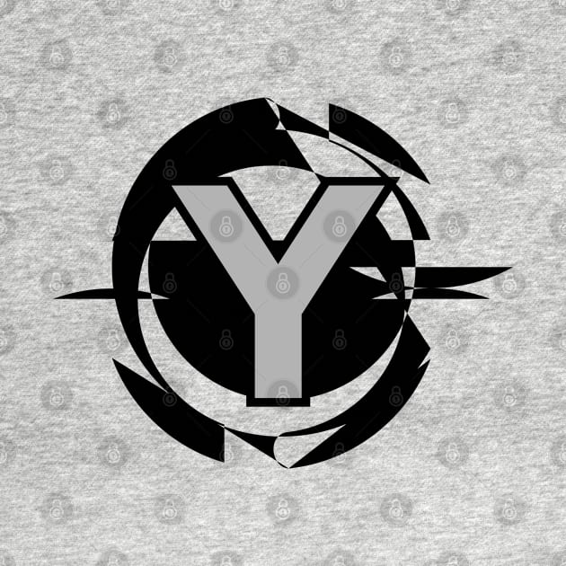 Futuristic Modern Letter Y by DepicSpirit